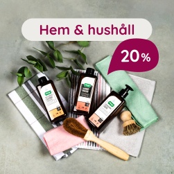 Hem & hushåll – 20 %